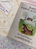 Vintage 1st Printing Little Golden Book: Baby Farm Animals Hardcover