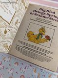 Vintage 1985 Little Golden Book: Big Bird Brings Spring to Sesame Street Hardcover