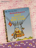 Vintage 1994 Little Golden Book: Richard Scarry's Best Balloon Ride Ever! Hardcover