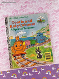 Vintage 1989 1st Printing Little Golden Book: Tootle and Katy Caboose, A Special Treasure Hardcover