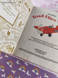 Vintage 1982 Little Golden Book: Walt Disney's Toad Flies High Hardcover