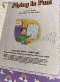 Vintage 1986 Little Golden Book: Flying is Fun! Hardcover