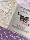 Vintage 1986 Little Golden Book: The Curious Little Kitten Around the House Hardcover