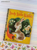 Vintage 1977 Little Golden Book: The Lively Little Rabbit Hardcover