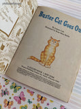 Vintage 1989 Little Golden Book: Buster Cat Goes Out Hardcover