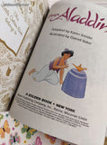 Vintage 1992 Little Golden Book: Walt Disney's Aladdin Hardcover, Like New
