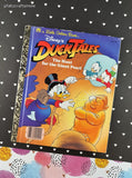 Vintage 1987 Little Golden Book: Disney's Duck Tales, the Hunt for the Giant Pearl Hardcover