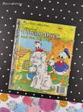 Vintage 1986 Little Golden Book: Donald Duck and the Big Dog Hardcover