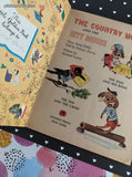 Vintage 1961 1st Printing Little Golden Book: The Country Mouse and the City Mouse Hardcover