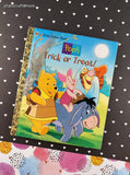 Vintage 1997 1st Edition Little Golden Book: Walt Disney's Winnie the Pooh Trick or Treat! Hardcover, Like New