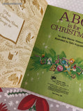Vintage 1982 Little Golden Book: ABC is for Christmas Hardcover