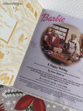 Vintage 2001 Little Golden Book: Barbie A Happy Holiday Hardcover