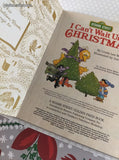 Vintage 1992 Little Golden Book: I Can't Wait Until Christmas Sesame Street Hardcover