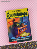 Vintage 1996 1st Printing R.L. Stine Goosebumps #39, How I Got My Shrunken Head Softcover