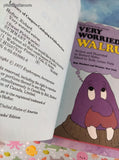 Vintage 1977 Sweet Pickles Very Worried Walrus by Jacquelyn Reinach Hardcover