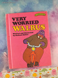 Vintage 1977 Sweet Pickles Very Worried Walrus by Jacquelyn Reinach Hardcover