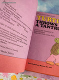 Vintage 1978 Sweet Pickles Turtle Throws a Tantrum by Jacquelyn Reinach Hardcover