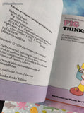 Vintage 1978 Sweet Pickles Pig Thinks Pink by Jacquelyn Reinach Hardcover