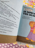 Vintage 1977 Sweet Pickles Lion is Down in the Dumps by Jacquelyn Reinach Hardcover