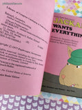 Vintage 1977 Sweet Pickles Jackal Wants Everything by Jacquelyn Reinach Hardcover, Like New