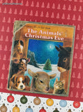 Vintage 1991 Golden Tell-a-Tale The Animals' Christmas Eve Hardcover