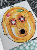 Vintage 1982 1st Printing Halloween Masks Random House Softcover, Unused