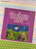 Vintage 1989 1st Printing The Red-Headed Gooseberry Ghost Watermill Press Softcover