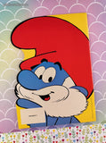 Vintage 1983 1st Printing Papa Smurf and the Show-Offs Illustrated Softcover, Like New