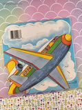 Vintage 1987 1st Printing The Airplane Book Golden Super Shape Softcover