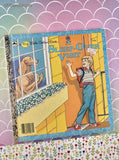 Vintage 1986A Sleep-Over Visit Big Little Golden Book Hardcover