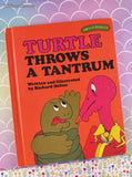Vintage 1978 Sweet Pickles Turtle Throws a Tantrum by Jacquelyn Reinach Oversized Hardcover