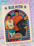 Vintage 1976 BBC TV Blue Peter Thirteenth Book Oversized Hardcover