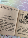 Vintage 1977 The Flintstones: The Mystery of the Many Missing Things Miniature Illustrated Softcover