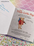 Vintage 1993 First Little Golden Book: The Three Little Pigs Hardcover