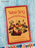 Vintage 1984 Wee Sing Around the Campfire Softcover w/Cassette Tape