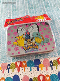 Vintage 1999 Pokemon Miniature Storage Tin Pikachu Squirtle Eevee Butterfree NEW & Sealed