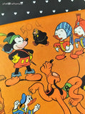 Vintage 1980 Walt Disney's Mickey Mouse Meets Robin Hood Best Comics Hardcover