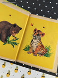 Vintage 1971 Start-Right Elf Book, Wild Babies, Miniature Hardcover