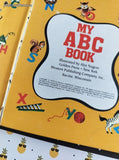 Vintage 1956 My ABC Book a Golden Melody Book Miniature Hardcover