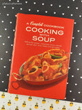 Vintage 1972 11th Printing Campbell Cookbook: Cooking with Soup Hardcover, Spiral Bound