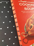 Vintage 1972 11th Printing Campbell Cookbook: Cooking with Soup Hardcover, Spiral Bound