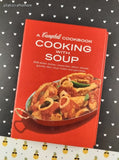 Vintage 1976 13th Printing Campbell Cookbook: Cooking with Soup Hardcover, Spiral Bound