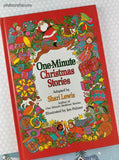 Vintage 1987 Doubleday One-Minute Christmas Stories Adapted by Shari Lewis Illustrated Hardcover