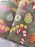 Vintage 1970 The Sweet Smell of Christmas Golden Scratch & Sniff Oversized Illustrated Hardcover
