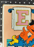 Vintage 1979 Playskool "ERNIE" Sesame Street 315-22 Wooden Frame-Tray Puzzle