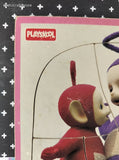 Vintage 1998 Playskool "TELETUBBIES" 629-05 Wooden Frame-Tray Puzzle
