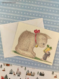 Vintage 2002 House Mouse Little Surprises Christmas Greeting Card, Unused