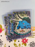 Vintage 1999 Topps 1st Edition Blue Label TV Animation Edition Bulbasaur Evolutions Non-Holo Pokemon Cards Set/3 - NM