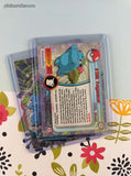 Vintage 1999 Topps 1st Edition Blue Label TV Animation Edition Bulbasaur Evolutions Non-Holo Pokemon Cards Set/3 - NM