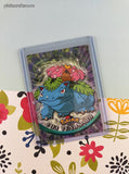 Vintage 1999 Topps 1st Edition Blue Label TV Animation Edition Bulbasaur Evolutions Non-Holo Pokemon Cards Set/3 - NM